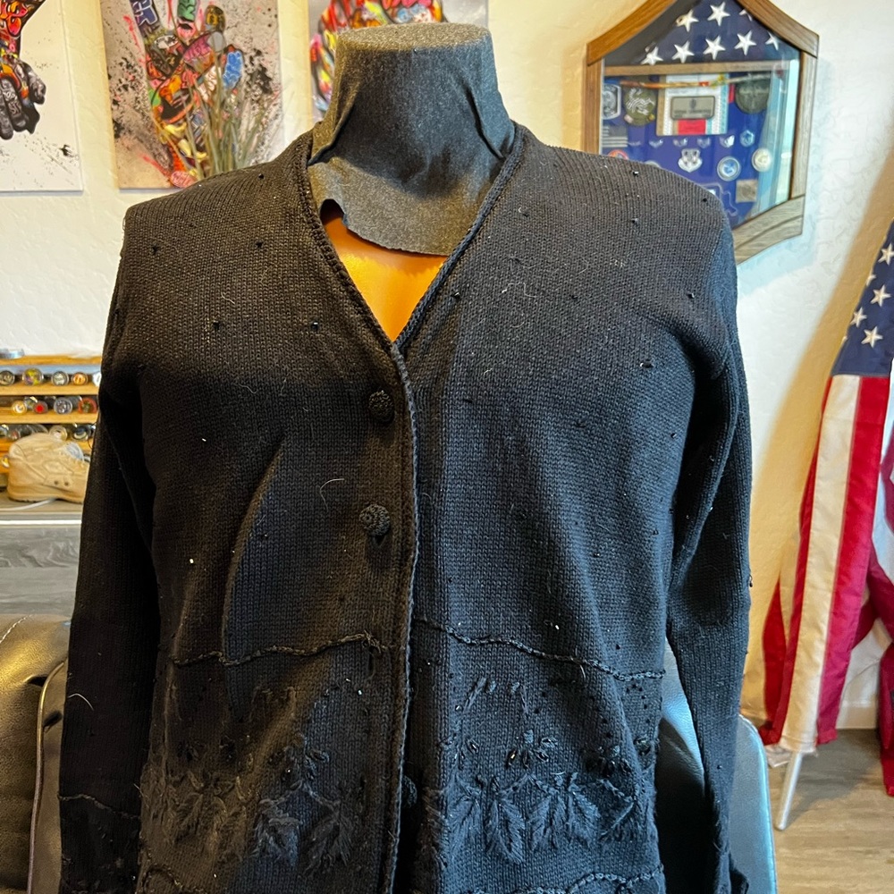 Thymes Black Sweater